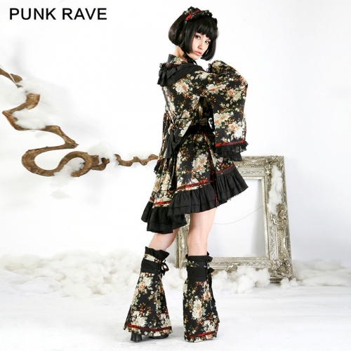 Punk Rave Lolita Fashion  Pretty Kimono Dress Q-114