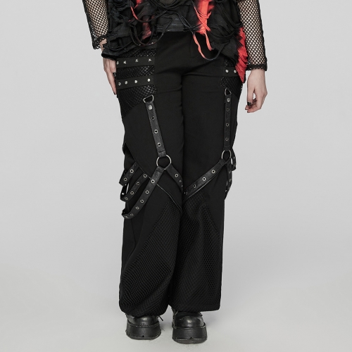 Punk wide leg trousers WK-602XCM